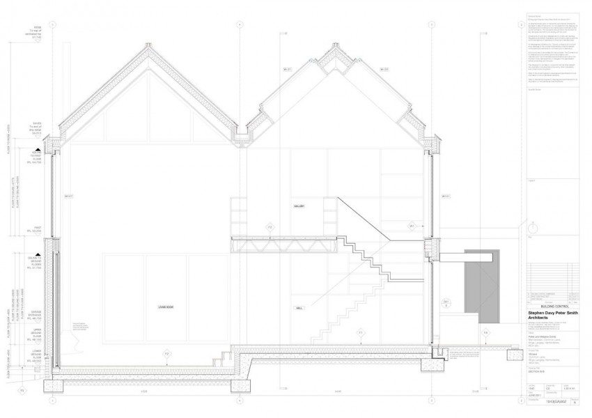 แบบแปลน แบบบ้านร่วมสมัย 2 ชั้น โทนสีดำ