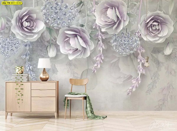 ทาสีหรือติดวอลล์เปเปอร์-ความสวย