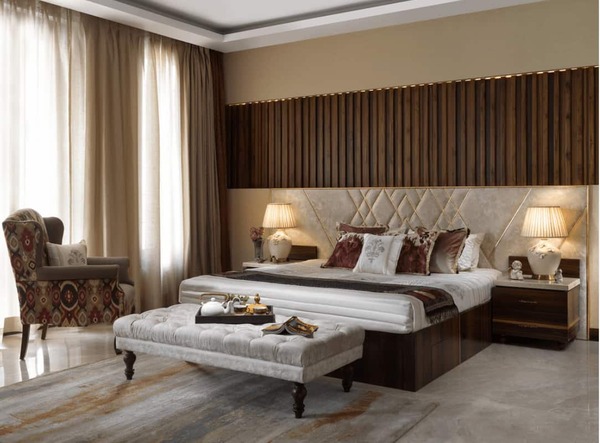 โทนสีแต่งห้องนอน-โทนสีน้ำตาล