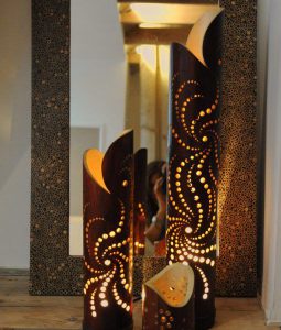 โคมไฟไม้ไผ่