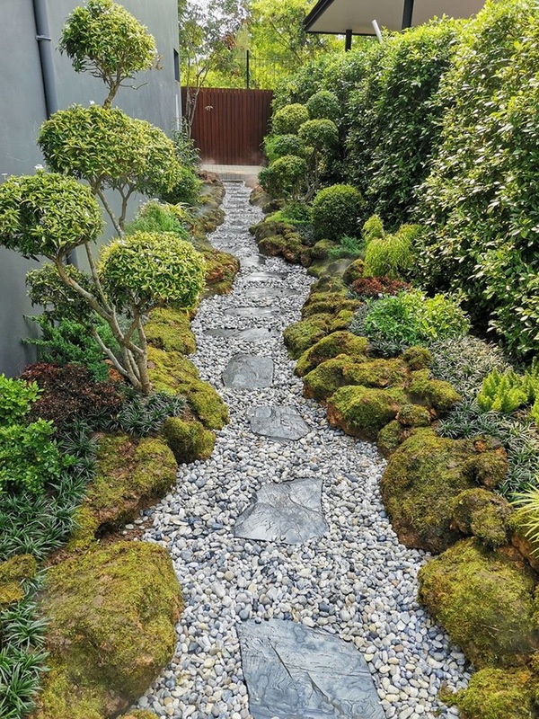 ออกแบบสวน-ทางเดินเข้าบ้าน