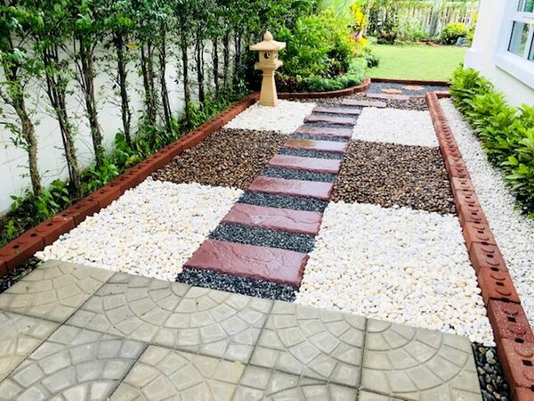 จัดสวนหน้าบ้านด้วยตนเอง