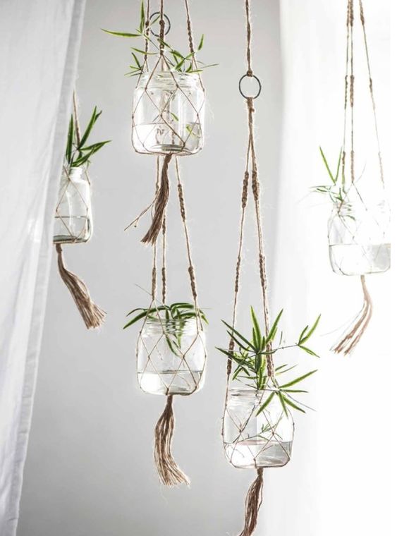 กระถางต้นไม้จากขวดพลาสติก