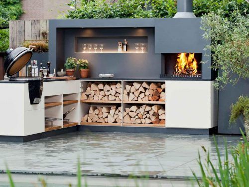 ครัวนอกบ้านแบบโปร่ง