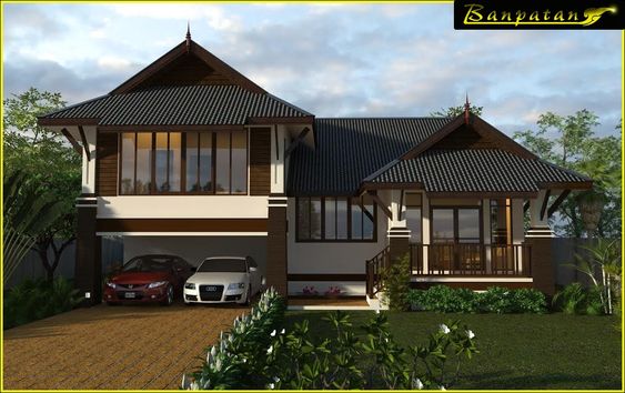 บ้านทรงไทยประยุกต์