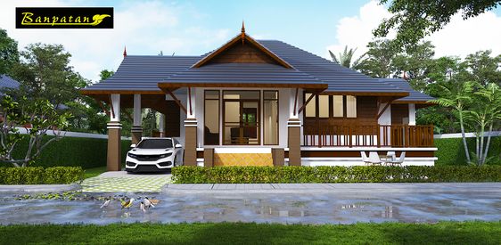 บ้านทรงไทยประยุกต์