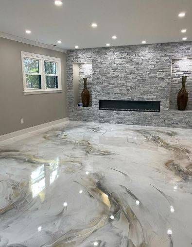 กระเบื้องปูพื้นลายหินอ่อน